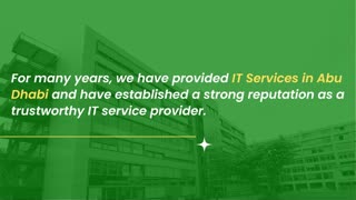 IT Solutions and Support Services Company in Abu Dhabi - Swiftit.ae