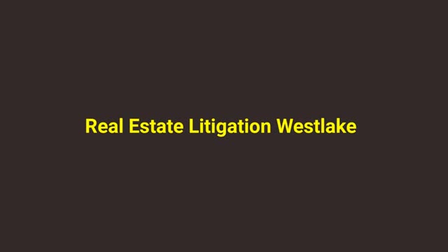 Schneiders & Associates : Real Estate Litigation in Westlake, CA
