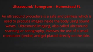 Ultimate Diagnostic Center : #1 Ultrasound Test in Homestead, FL