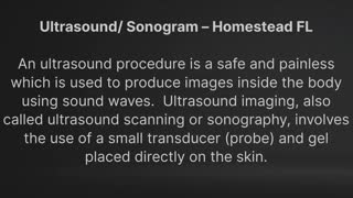 Ultimate Diagnostic Center : Ultrasound in Homestead, FL | 33033