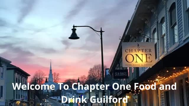 Chapter One Food and Drink | Best Restaurant And Bar in Guilford, CT
