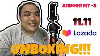 ANDOER MINI TRIPOD UNBOXING!