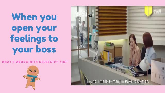 When you open your feelings to your boss | What's wrong with secretary kim?