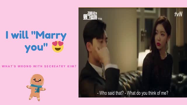 Will you marry me? | What's wrong with secretary kim?