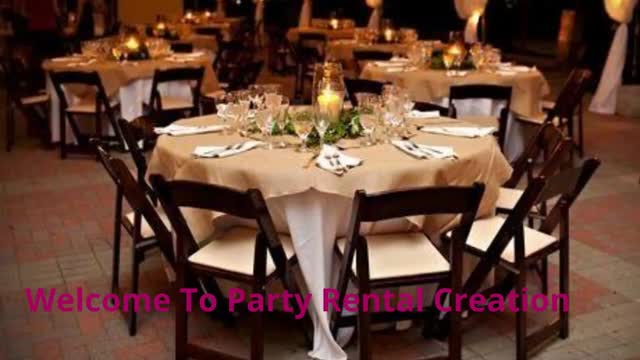 Party Rental Creation - Best Quality Farm Table Rental in Thousand Oaks, CA