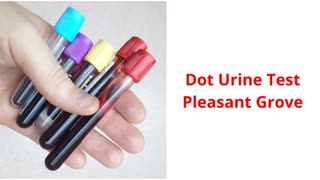 ROSQUIST DOT TESTING CLINIC : Dot Urine Test in Pleasant Grove, UT