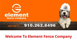 Element Fence Company : Fence Installers in Hampstead, NC