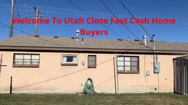 Utah Close Fast | Buy My Home Fast For Cash in Salt Lake City, UT