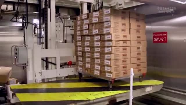 How the Worlds Largest Cruise Ship makes Meal Everyday