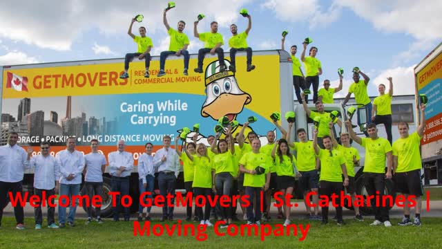 GetMovers | Certified Moving Company in St. Catharines, ON