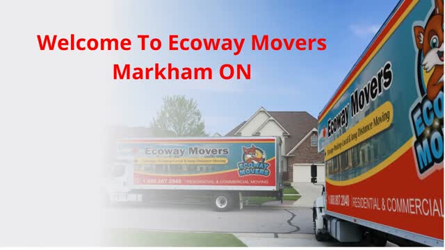 Ecoway Movers : Moving Company in Markham, ON