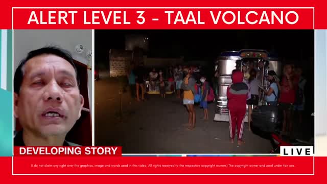 Alert Level 3 - Taal Volcano