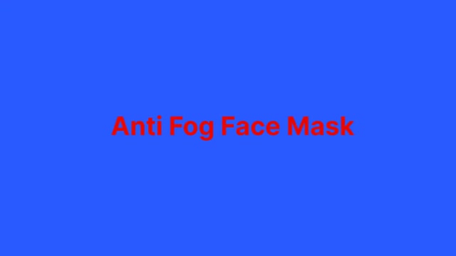 Dust Bee Gone - Anti Fog Face Mask in Gainesville, FL