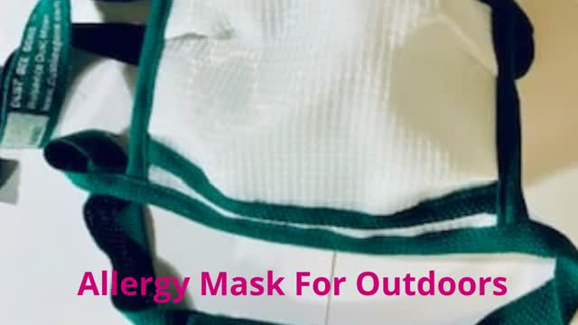 Dust Bee Gone - Allergy Mask For Outdoors in Gainesville, FL