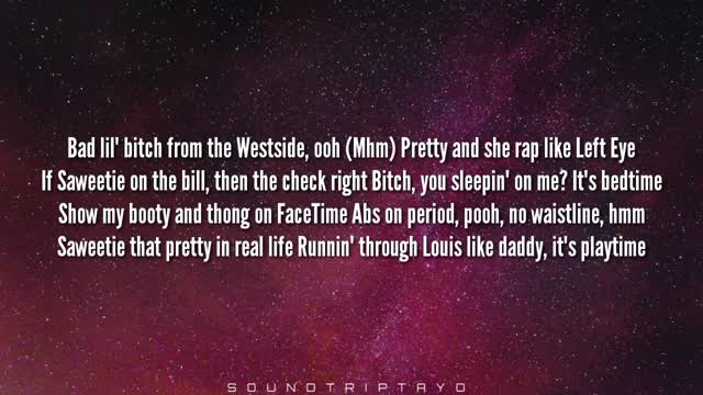 Loui - Talkin' Bout Ft. Saweetie  (Lyrics)