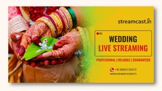 Wedding & Events Live Streaming Bangalore - Streamcast.in