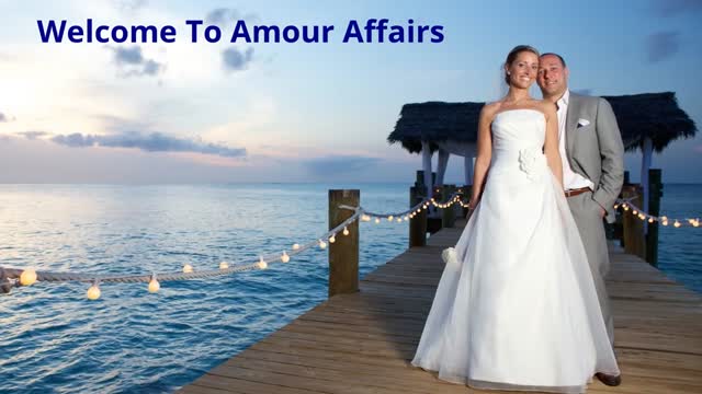 Amour Affairs Wedding in The Bahamas