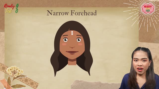 What is the shape of your forehead?