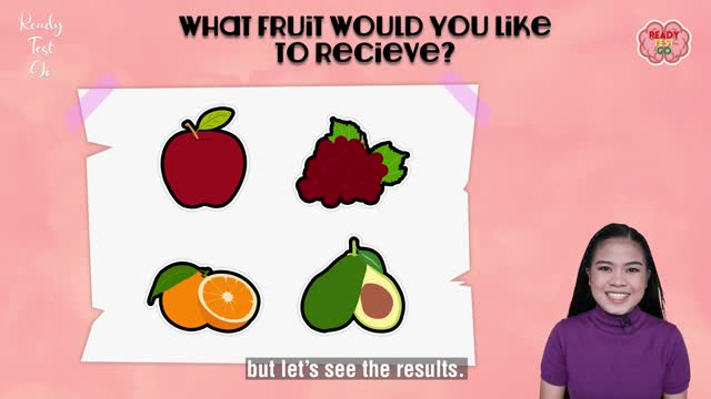What fruit would you like to receive?