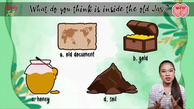 What do you think is inside the old Jar?