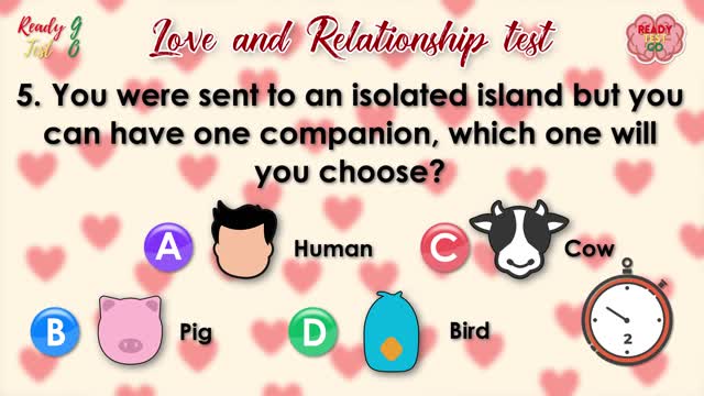 Love and relationship test