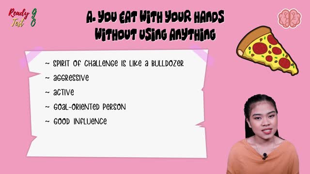 How do you usually eat your Pizza?