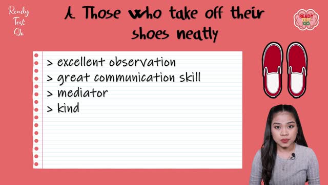 How do you usually take off your shoes?