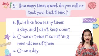 What type of friend are you?