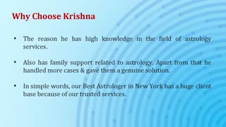 Best Astrologer in New York, USA Krishnaastrologer.com