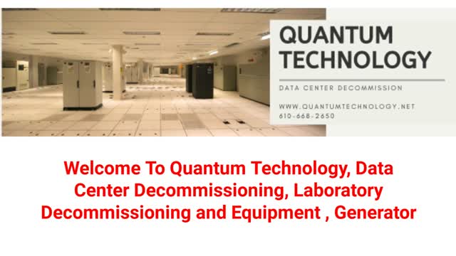 Quantum Technology : Used Industrial Generators For Sale