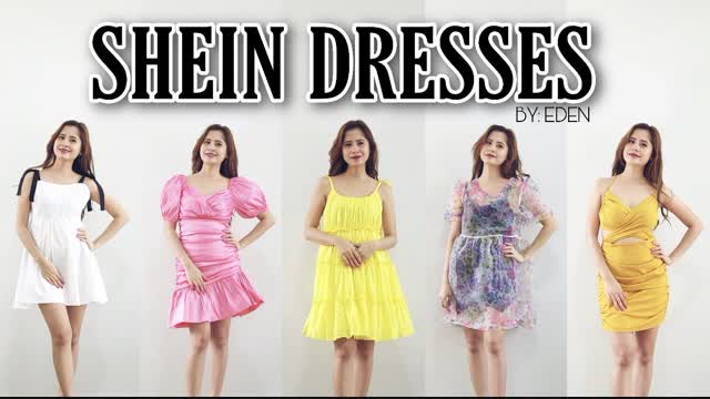SHEIN FAVORITE DRESSES | Eden's Lookbook