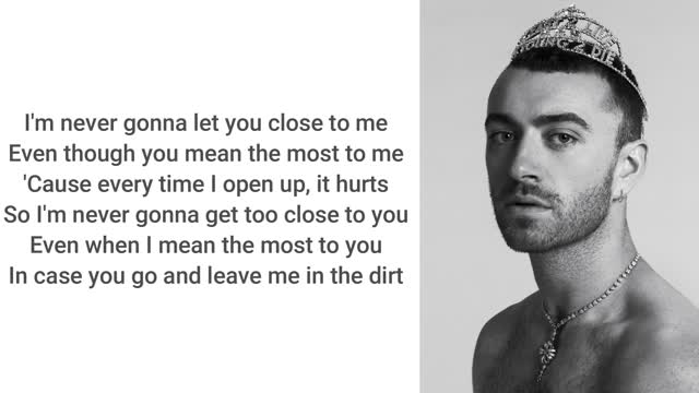 Too Good At Goodbyes - Sam Smith (Lyrics)