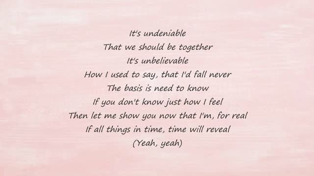 Back at One - Brian McKnight (Lyrics)