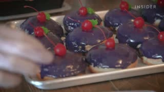 Leche-Flan filled Doughnuts are made in NYC