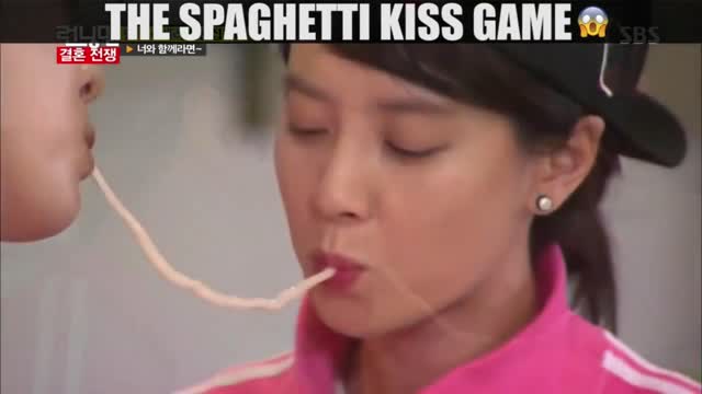 RUNNING MAN: THE SPAGHETTI KISS GAME