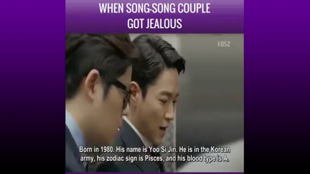 SONG-SONG COUPLES GOT JELOUS