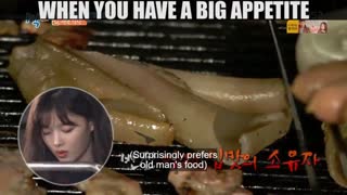 WHEN YOU HAVE A BIG APPETITE