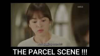 Descendants of the Sun The Parcel Scene