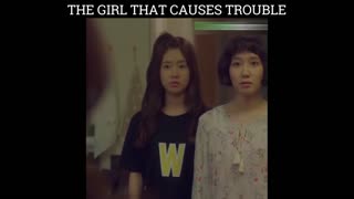 THE GIRL THAT CAUSES TROUBLE