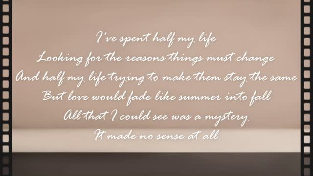 Will Of The Wind - Jim Photoglo (Lyrics)