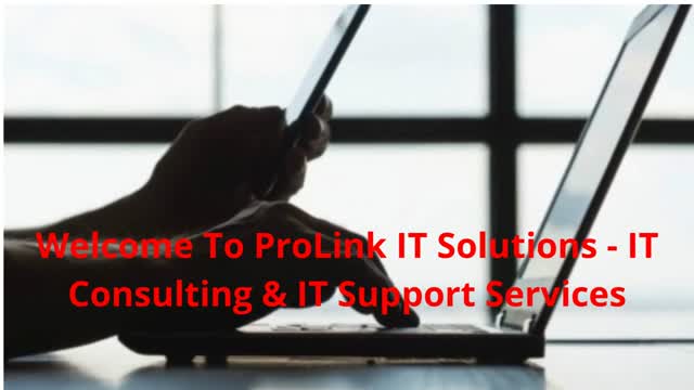 ProLink IT Solutions - Managed IT Services in West Jordan, UT