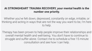 Strongheart Trauma Recovery : Trauma Therapy in Novi, MI