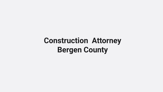Bezer Law Office : Construction Attorney in Bergen County, NJ