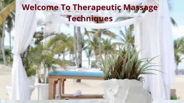 Therapeutic Massage Techniques - #1 Medical Massage in Amarillo, TX