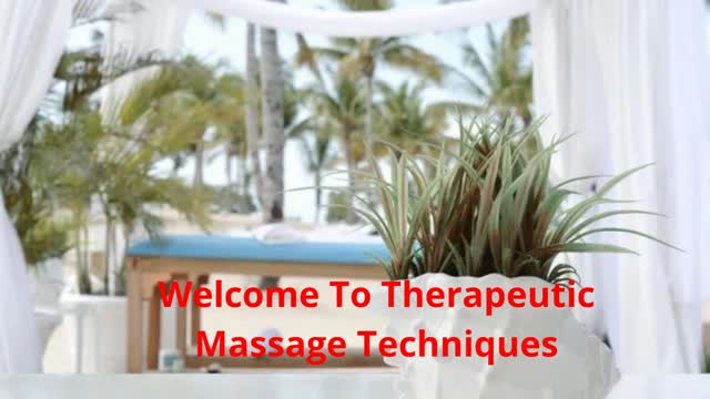 Therapeutic Massage Techniques : Massages in Amarillo, Tx