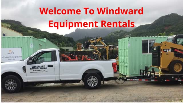 Windward Equipment Rentals in Waimanalo, HI