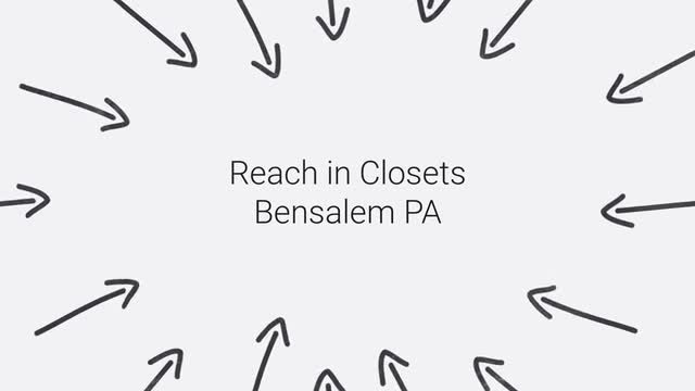 Reach in Closets Bensalem PA | MDF Closets