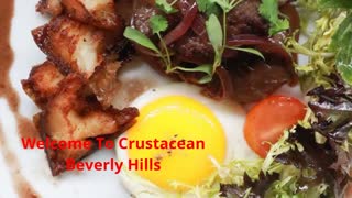 Crustacean Brunch Restaurant in Beverly Hills, CA