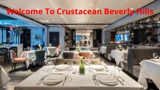 Brunch  Menu - Crustacean Beverly Hills