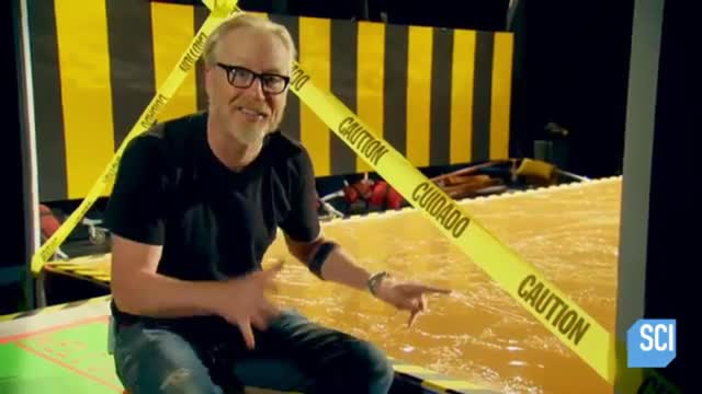 Catching a Human With a Giant Glue Trap! | MythBusters Jr.